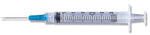 BD BD Luer-Lok Syringes w/Attached Needle 309575 800 Each - MDL-B-D309575