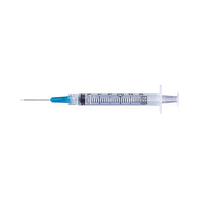 BD BD Luer-Lok Syringes w/Attached Needle 309582 800 Each - MDL-B-D309582