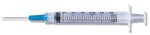 BD BD Luer-Lok Syringes w/Attached Needle 309589 800 Each - MDL-B-D309589