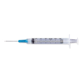 BD BD Luer-Lok Syringes w/Attached Needle 309599 100 Each - MDL-B-D309599Z