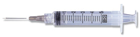 BD BD Luer Lock Syringes w/Needle 309633 100 Each-MDL-B-D309633Z