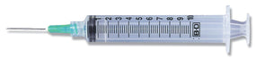 BD BD Luer Lock Syringes w/Needle 309643 400 Each-MDL-B-D309643