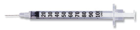BD BD Micro-Fine Needled Insulin Syringes 329412 500 Each-MDL-B-D329412
