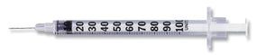 BD BD Micro-Fine Needled Insulin Syringes 329420 500 Each-MDL-B-D329420