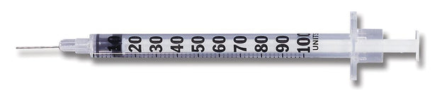 BD BD Micro-Fine Needled Insulin Syringes 329424 100 Each-MDL-B-D329424Z