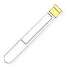 BD Vacutainer Whole Blood Collection Tubes with Anticoagulant, Solution B, Glass, Yellow Closure, 6 mL - 364816 - 1000 Each