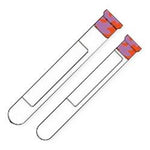 BD Vacutainer Delivery Room Glass Blood Collection Tube Set, Glass, Red and Lavender Closures, 13 x 100 mm, 7 mL - 366401 - 25 Each