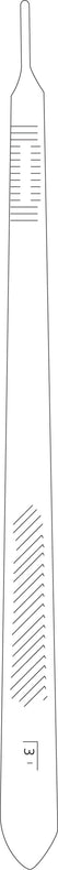 Aspen Surgical Products Bard-Parker Surgical Blade Handles 371031 - 5.0 Each - MDL-B-D371031