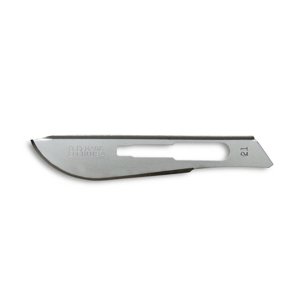 ASPEN SURGICAL PRODUCTS Carbon Steel Blades with Rib-Back Design 371340 150 Each - MDL-B-D371340