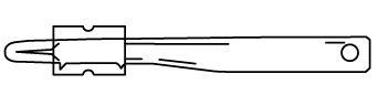 Beaver Blade, Guarded Depth, 0.50 mm, Visitec BeaverGuard 375450 - MDL-B-D375450 - 3 Each