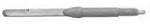 Beaver Visitec 4 mm Arthro-Lok Blade, Flat Rounded Tip, Sharp on One Side, for Ophthalmology - 376481 - 6 Each