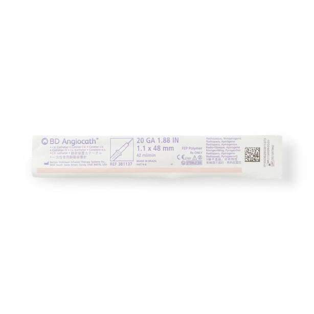 Angiocath IV Catheters - 381137 - 1 Each - MDL-B-D381137H