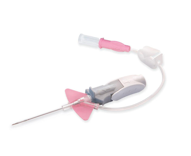 Nexiva Closed IV Catheter System, Single Port, Yellow, 24G x 0.56" - 383510 - 20 Each