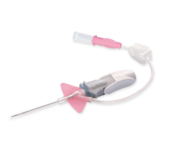 Nexiva Closed IV Catheter System, Single Port, Pink, 20G x 1" - 383516 - 1 Each
