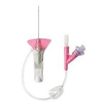 Nexiva Closed IV Catheter System, Single Port with MaxZero Needle-Free Connector, Pink, 20G x 1.25" - 383557 - 20 Each