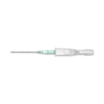 BD Cathena Safety IV Catheter with Multiguard Technology, without Wings, Green, 18G x 1.25", 94 mL / min Gravity Flow Rate - 386865 - 200 Each