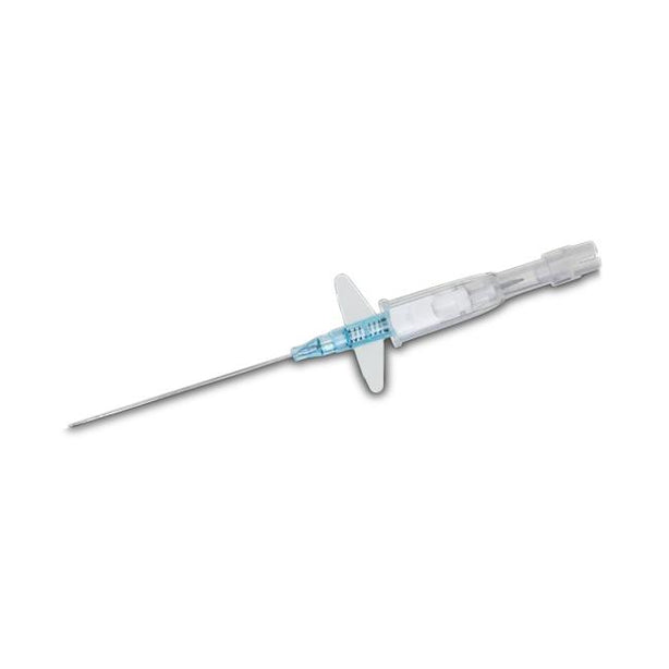BD Cathena Safety IV Catheter with Multiguard Technology and Wings, Green, 18G x 1.25", 94 mL / min Gravity Flow Rate - 386886 - 120 Each