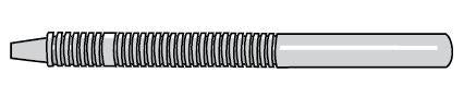 Beaver Visitec Irrigation Handle, Male Luer Fitting, 9.3 cm Long - B-D581012