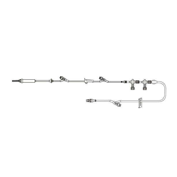 BD BD Primary Gravity IV Administration Sets MX4452 25 Each - MDL-B-DMX4452