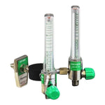 Allied Timeter Sure Grip 50 psi MedStar Male O2 Flowmeter, 15 Lpm, Brass, Ohmeda - 15004-03YP2 - 1 Each