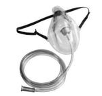Allied Simple Pediatric Oxygen Mask with 7' Tubing - 64092 - 50 Each