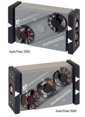 Allied Automatic Transport AutoVent 3000 Ventilator, Complete, 2-Second Version - L461 - 1 Each