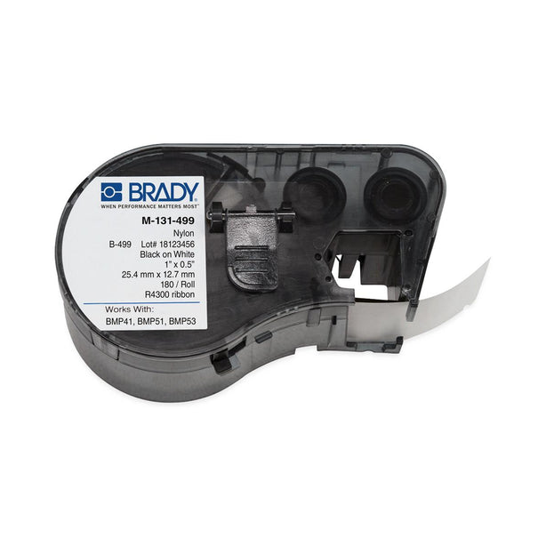 Brady Worldwide BMP51 and BMP53 Indoor and Outdoor Vinyl Label Cartridge 143350 -
