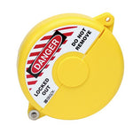 Brady Worldwide Gate Valve Lockout, Yellow, Size S - 65591 - 1 Each