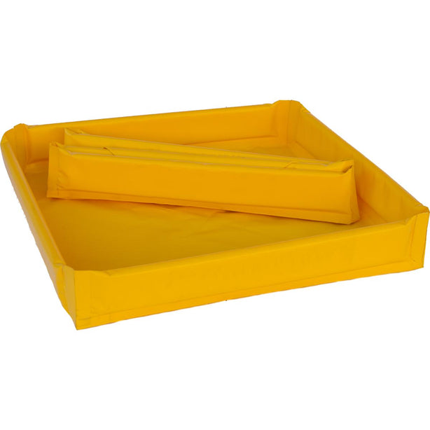 Foam Wall Spill Berms - FW363604-Y - 1 Each - MDL-B-WFW363604Y