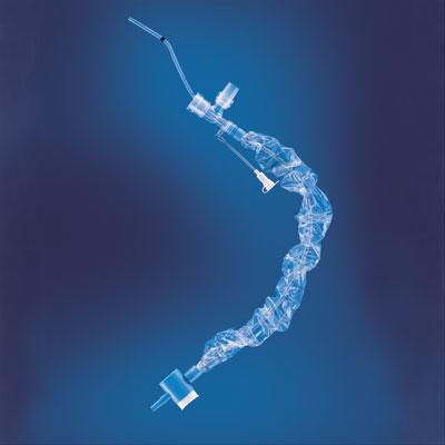 Avanos Medical Adult Trach Care Closed Suction System Kit for Endotracheal Tube, Double Swivel Elbow, 12 Fr x 54 cm - BAA2160H