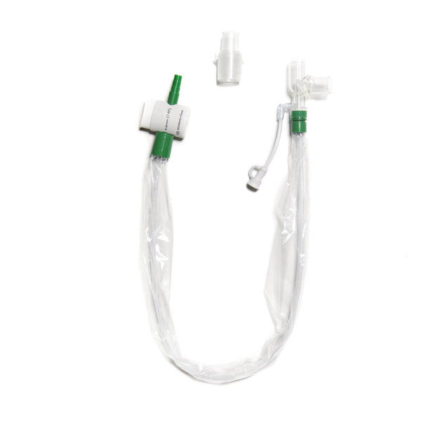 Avanos Medical Ballard Catheter Adult Trach Care Closed Suction System Kit for Endotracheal Tube, Double Swivel Elbow, 12 Fr x 54 cm - 216 - 1 Each