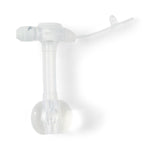 Halyard G Extension Sets with Connectors MIC-KEY Button Feeding Tube, EnFit, 24 Fr, 3.5 cm - 8140-24-3.5 - 1 Each