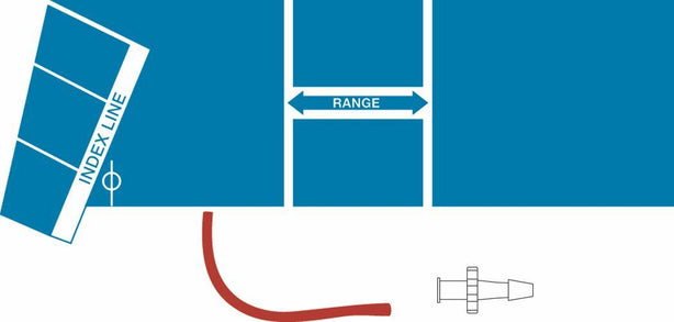 Cuffs & Bags Single-Tube Female Luer Lock - 1881SSLLNL - 1 Each - MDL-BAM1881SSLLNL
