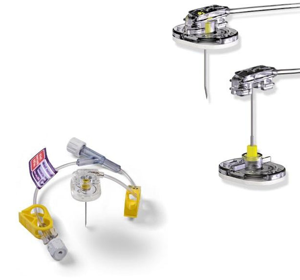 C.R. Bard Safety PowerLoc Max Infusion Set with Y-Injection Port, 20G x .75" - 0132075 - 1 Each
