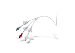 Cr Bard Repair Kit for Hickman CVC Catheter with Red, White and Blue Connectors, 10 Fr - 0601790 - 1 Each