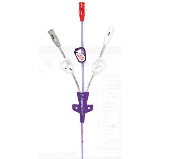 PowerPICC Provena Catheter - S1395108D - 3 Each - MDL-BARS1395108D ...