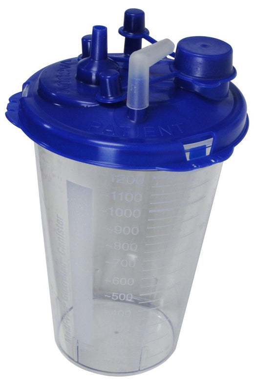 Cardinal Guardian Suction Canister with Locking Lid, 1,200 cc - 65651-212 - 1 Each