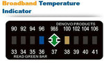 DENOVO PRODUCTS LLC Broadband Temperature Indicators 8-6515-30 100 Each - MDL-BAY8651530
