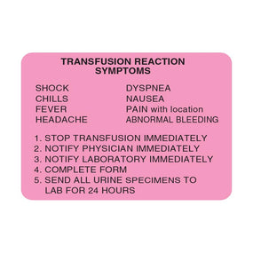 Centurion Laboratory Blood Labels BBL646 3.0 Roll-MDL-BBL646