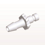 Bayonet Male Connector, White, 100/Bag - Fits 5/32 inch ID Tubing (0.156 inch, 3.97 mm) - BC530