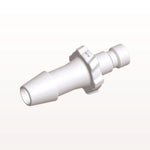 Bayonet Male Connector, White, 100/Bag - Fits 3/16 inch ID Tubing (0.188 inch, 4.76 mm) - BC630