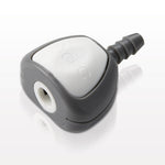 Bayonet Female Connector, Barbed, Grey - Fits 5/32 inch ID Tubing (0.156 inch, 3.97 mm) - BCF597