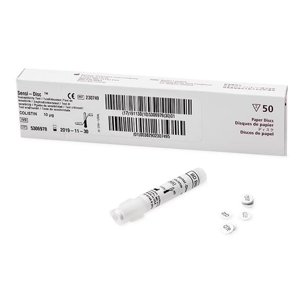 BBL Sensi-Disc Veterinary Susceptibility Test Discs - 232197 - 1 Each - MDL-BDD232197