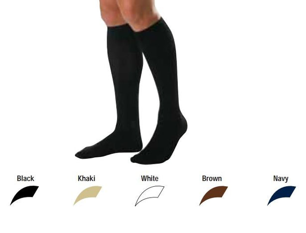 Bsn Medical Inc Jobst Ribbed Knee-High Compression Socks for Men 115014-MDL-BDF115014