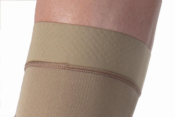 Bsn Medical Knee High Knee-High Ribbed Compression Socks, 30 mmHg to 40 mmHg, Closed Toe, Khaki, Size XL (Ankle: 11.5" to 13"; Calf: 13-3/8" to 19-5/8") - 115103