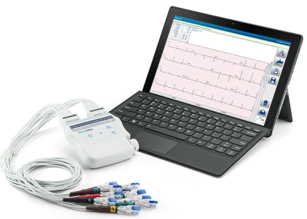 Welch Allyn Cardiology Machines CC-RXX-AAXX Connex Cardio PC-Based 12-Lead Multichannel Resting ECG Software with AM12 Wired Acquisition Module - MDL-BDKRXXAAXX - 1 Each