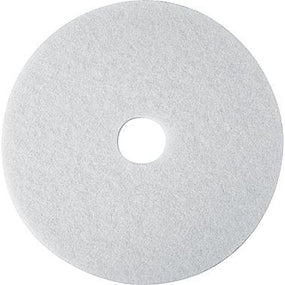 3M 4100 Series White Super Polish Pad M4113 - 5.0 Each