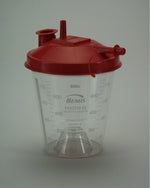 Bemis 800 cc Hydrophobic Rigid Suction Canister - 424410 - 100 Each