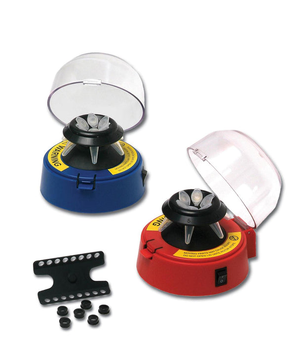 Benchmark Scientific BSC1006-R-E Mini Centrifuge with 2 Rotors, European Plug, Red, 230 V - MDL-BENBSC1006RE - 1 Each