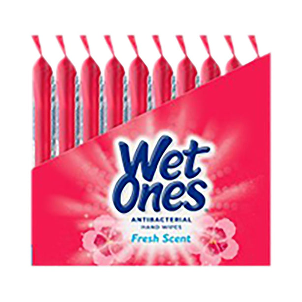 Edgewell Personal Care Wet Ones Antibacterial Hand Wipes, Fresh Scent - 293608 - 1 Tray
